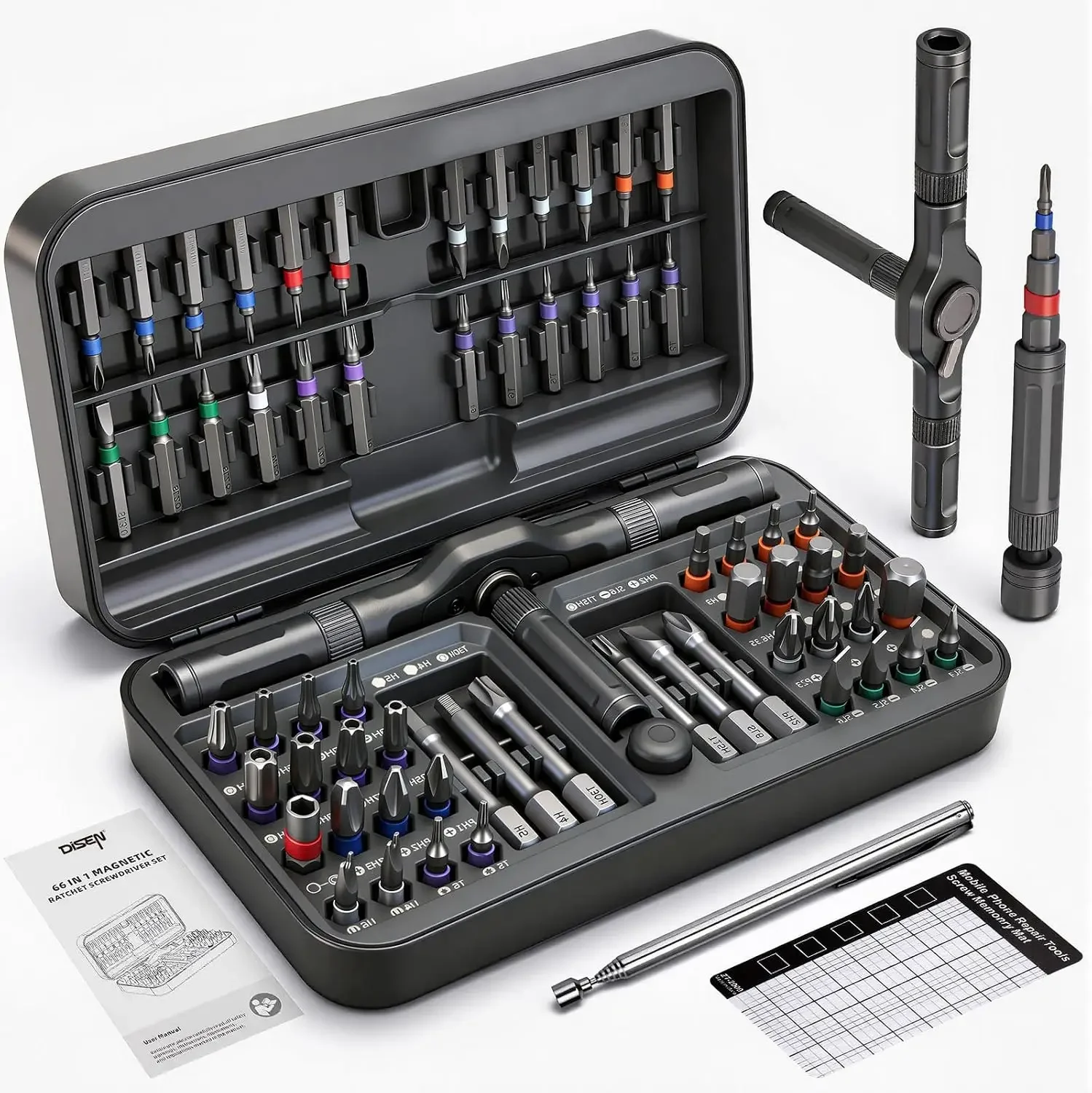 Electronics Repair Game - 68'i 1 Arada Cırcırlı Tornavida Seti,