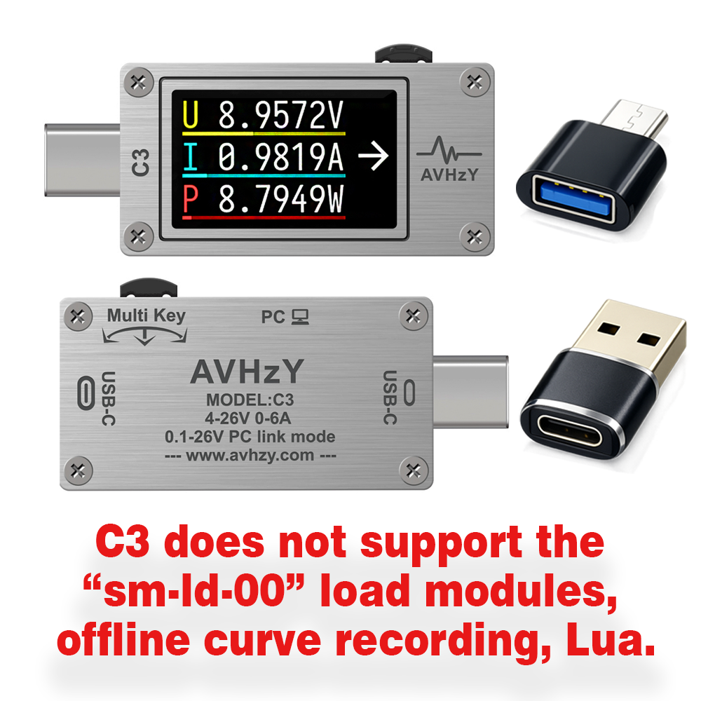 AVHzY USB 3.1 Güç Ölçer Dijita - Usb Ammeter Tester incelemesi ve fiyatı