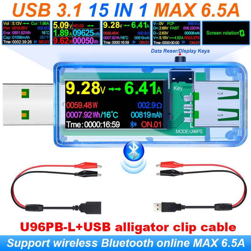 15 IN 1 USB 3.1 Test Cihazı DC - Usb Ammeter Tester incelemesi ve fiyatı