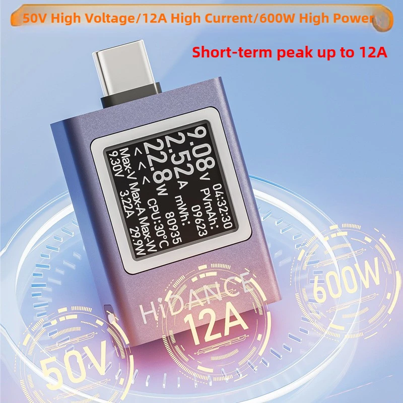 13'ü 1 arada DC 4.5-50V 0-12A  - Usb Ammeter Tester incelemesi ve fiyatı