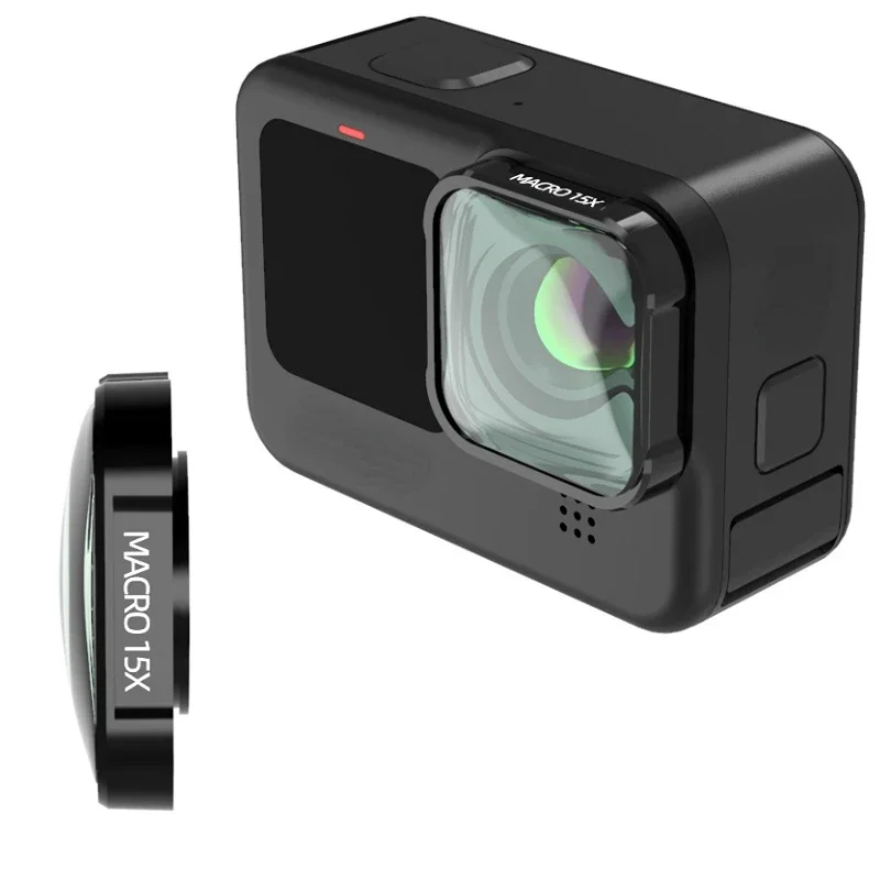 Gopro Hero 13 için makro 15X H - Gopro Action Camera Hero 13 Black incelemesi ve fiyatı