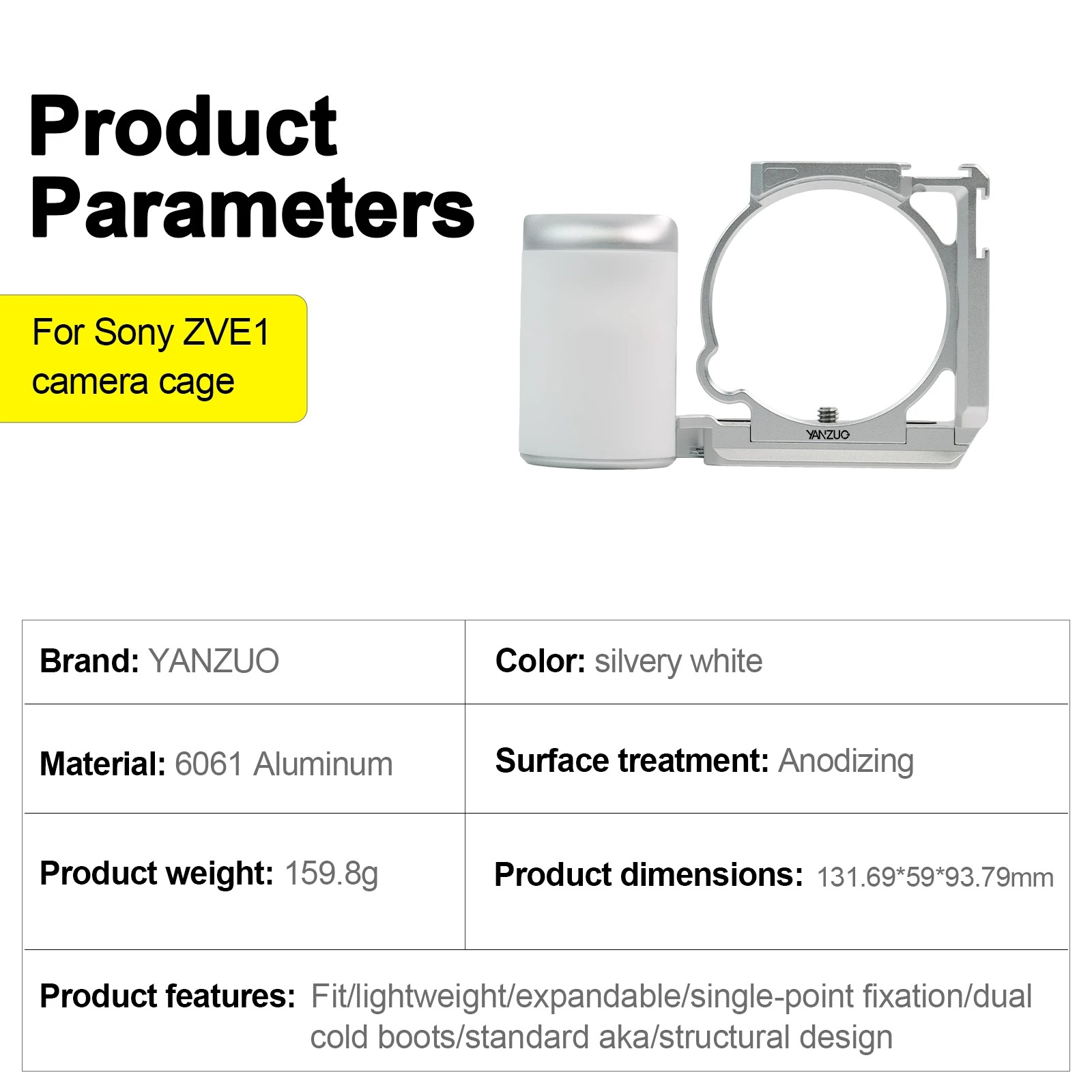 YANZUO ZV-E10 Kamera Kafesi Al - Sony Camera Zv-E10 incelemesi ve fiyatı