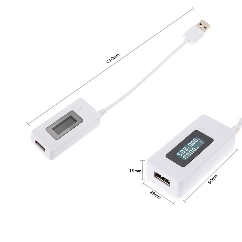 LCD Ekran Mini Yaratıcı Telefo - Usb Ammeter Tester incelemesi ve fiyatı