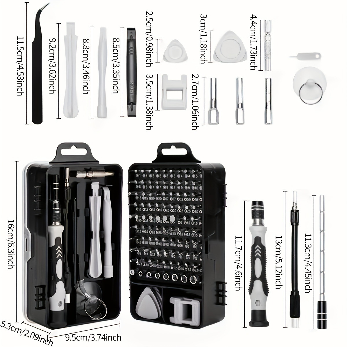 115-in-1 Hassas Tornavida Seti - Electronics Repair Game incelemesi ve fiyatı
