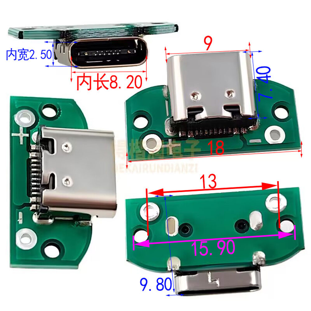 USB 3.1 Tip C Dişi Konnektörle - Pcb Holder Clamp incelemesi ve fiyatı