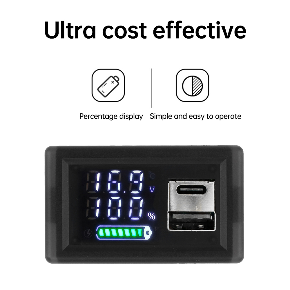 USB+Tip-C/Çift USB 9V 12V 24V  - Usb Ammeter Tester incelemesi ve fiyatı